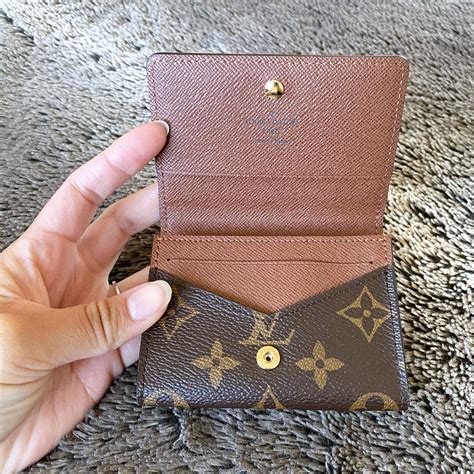 envelope business card holder lv